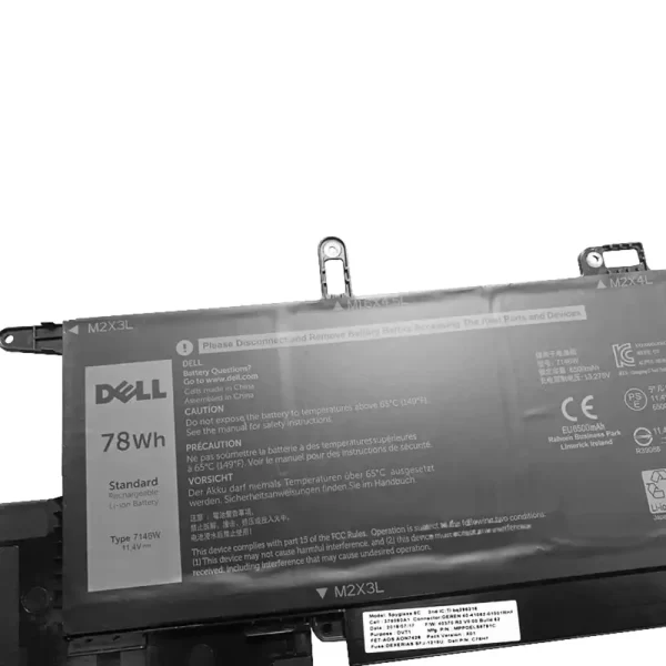 Bateria para computador portátil DELL 7146W - Image 2
