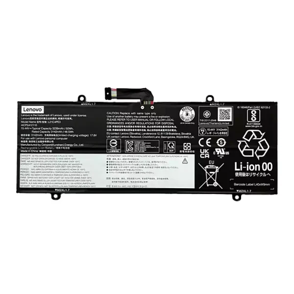 Bateria para computador portátil LENOVO L21C4PE3 L21M4PE4