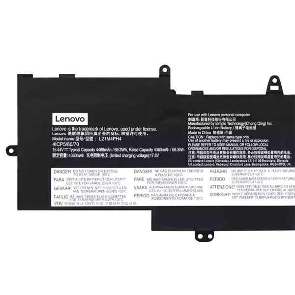 Bateria para computador portátil LENOVO L21M4PH4 L21C4PH4 L21D4PH4 - Image 3