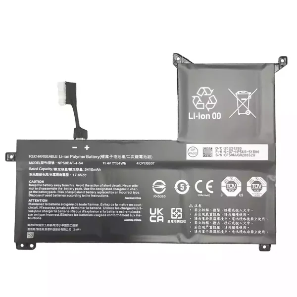 Bateria para computador portátil NP50BAT-4-54