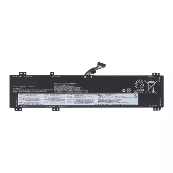 Bateria para computador portátil Lenovo L21B4PC0 L21C4PC1 L21D4PC1 L21M4PC2 L21M4PC3
