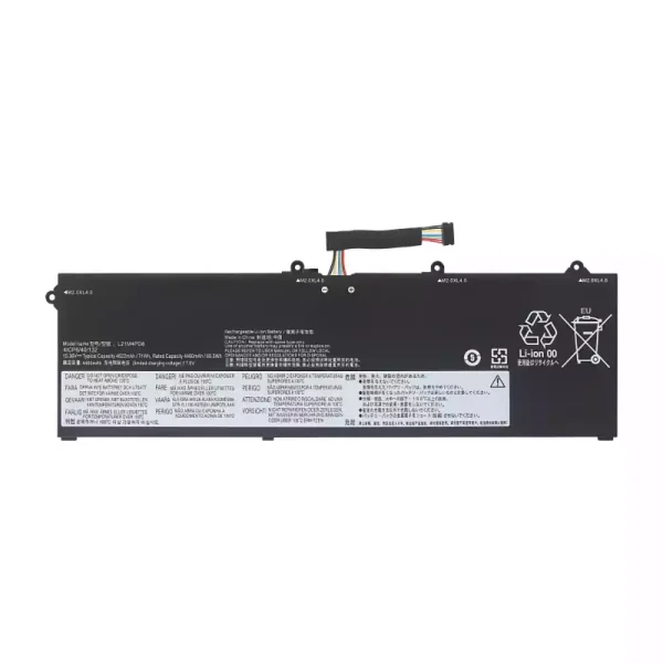 Bateria para computador portátil LENOVO L21C4PD8 L21D4PD8 L21L4PD8 L21M4PD8