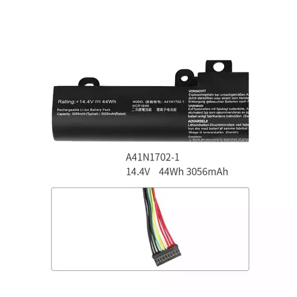 Bateria para computador portátil Asus A41N1702-1 - Image 3