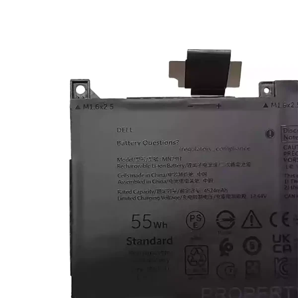 Bateria para computador portátil Dell MN79H NXRKW - Image 3