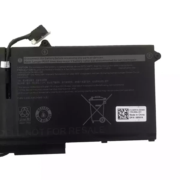 Bateria para computador portátil DELL FK0VR FKOVR - Image 4