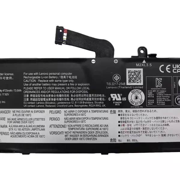Bateria para computador portátil LENOVO L22M4PF3 L22X4PF3 L22B4PF3 - Image 3