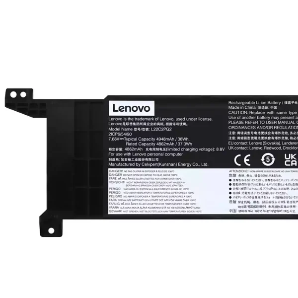 Bateria para computador portátil LENOVO L22M2PG2 L22B2PG2 L22C2PG2 L22D2PG2 - Image 3