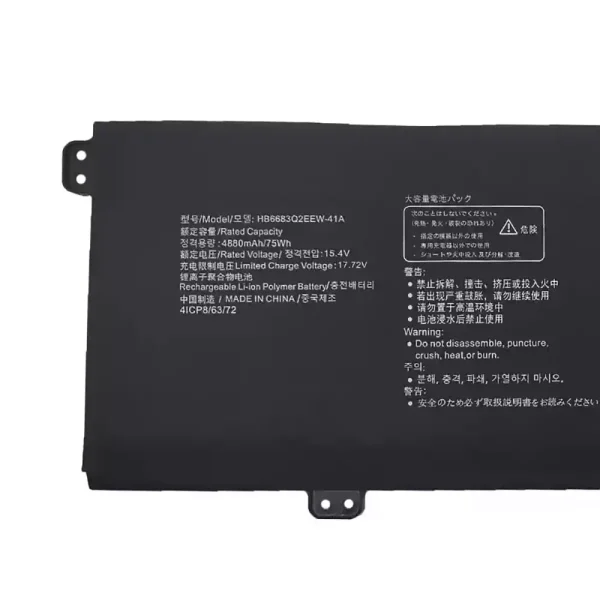 Bateria para computador portátil HUAWEI HB6683Q2EEW-41A HB6683Q2EEW-41C - Image 3
