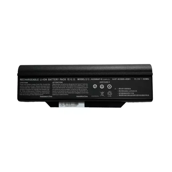 Bateria para computador portátil N350BAT-9 6-87-N350S-4D81