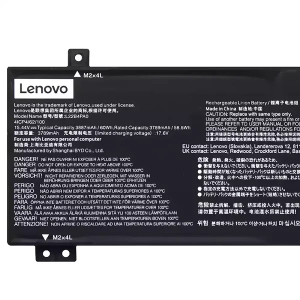 Bateria para computador portátil LENOVO L22B4PA0 L22M4PA0 L22D4PA0 L22X4PA0 - Image 3