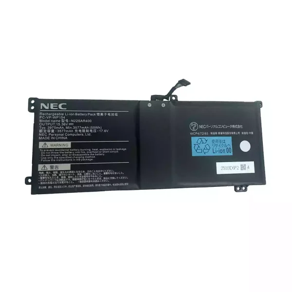 Bateria para computador portátil NEC PC-VP-WP154 N22SAR400