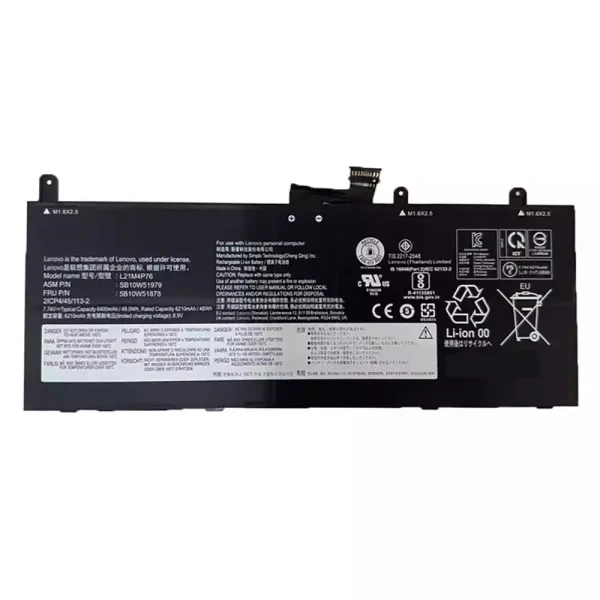 Bateria para computador portátil LENOVO L21M4P76 L21D4P76