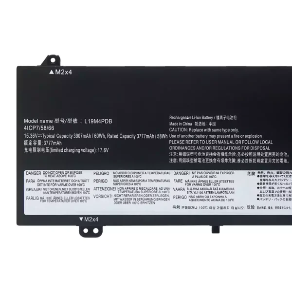 Bateria para computador portátil LENOVO L20M4PDB L20C4PDB - Image 3