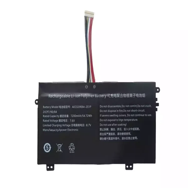 Bateria para computador portátil AEC639084-2S1P - Image 3