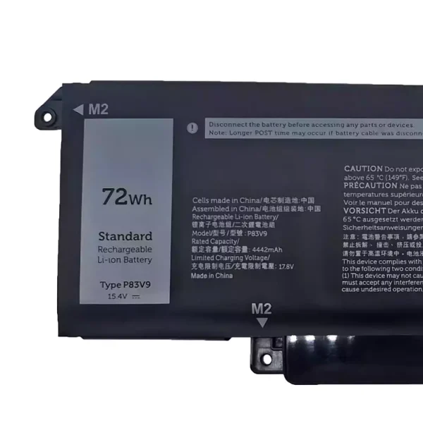 Bateria para computador portátil DELL P83V9 - Image 3