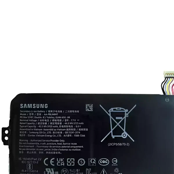 Bateria para computador portátil Samsung AA-PBLN4MT AA-PBQN4TR - Image 3