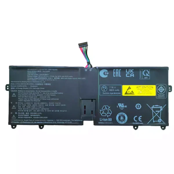 Bateria para computador portátil LG gram LBZ722DM