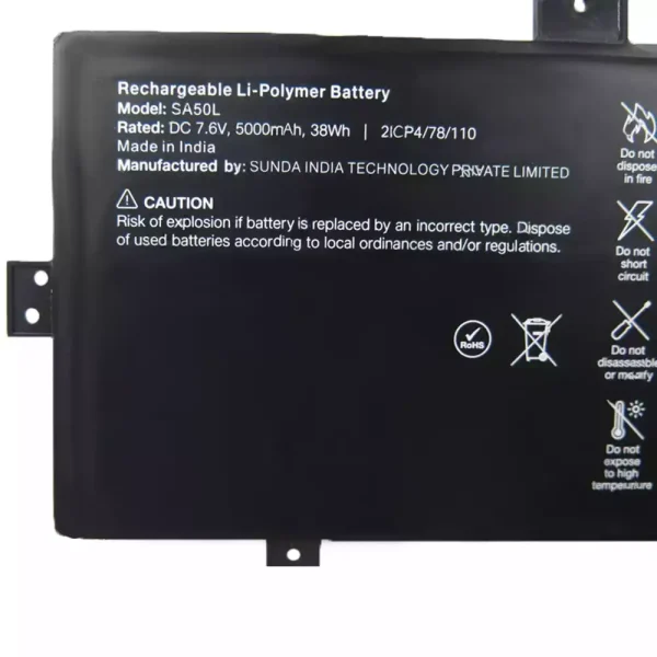 Bateria para computador portátil SA50L - Image 2