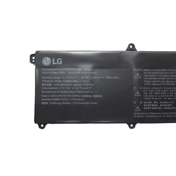 Bateria para computador portátil LG LBW222AM - Image 3