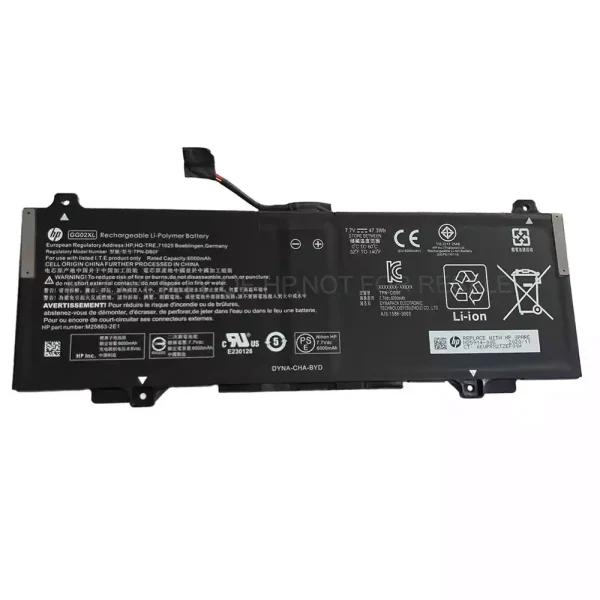 Bateria para computador portátil HP GG02XL