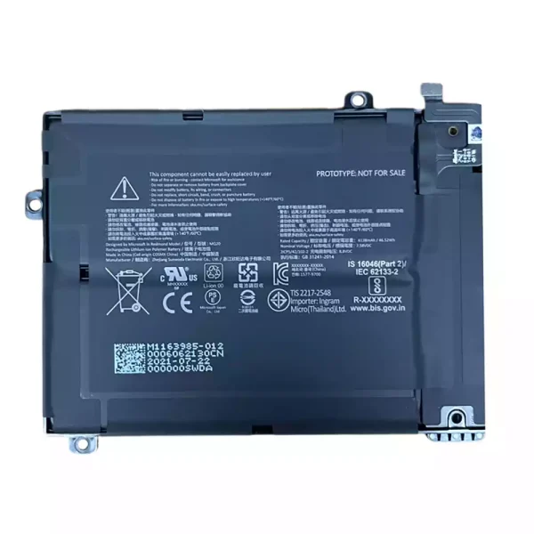 Bateria para computador portátil Microsoft Surface Pro 9 2038 1996 1997 2032 DYNM04 - Image 3
