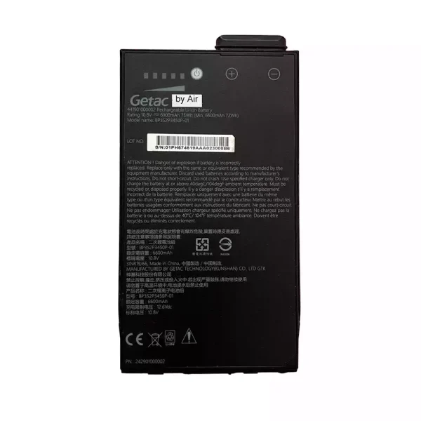 Bateria para computador portátil Getac BP3S2P3450P-01 441901000002