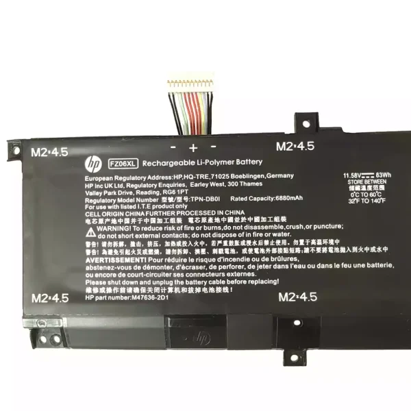 Bateria para computador portátil HP FZ06XL - Image 3