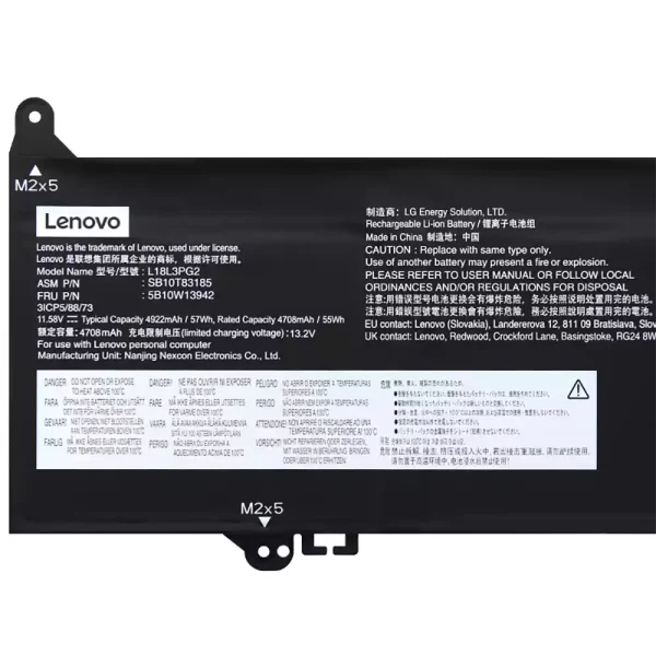 Bateria para computador portátil LENOVO L18D3PG2 L18C3PG2 - Image 3