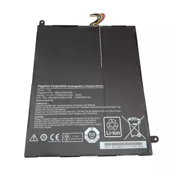 Bateria para computador portátil 0B23-00BS000 GB-S30-4739D2-0100 40049195