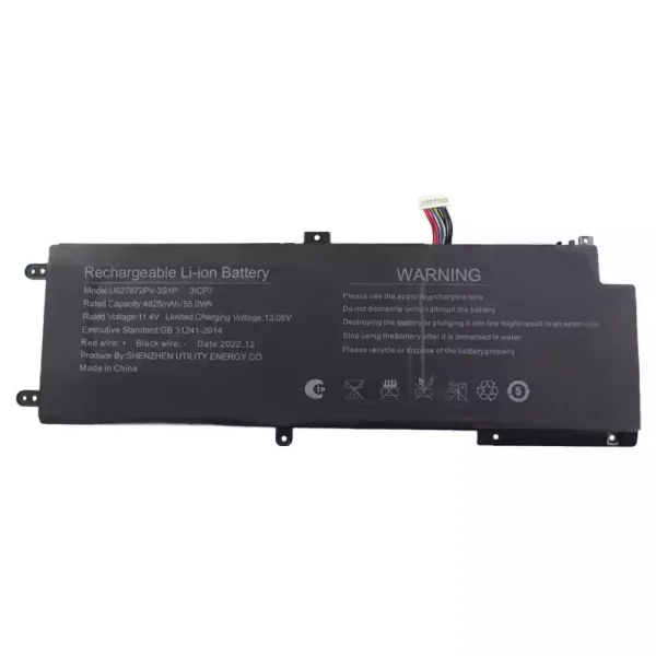 Bateria para computador portátil U627872PV-3S1P
