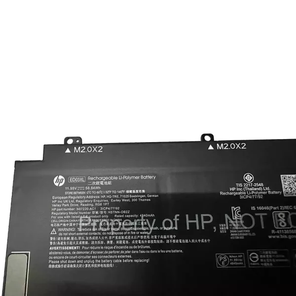 Bateria para computador portátil HP ED03XL - Image 2