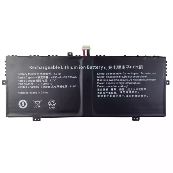 Bateria para computador portátil X310,Chuwi LarkBook CWI509 Jumper JNB13 Ezbook X3 air 8128