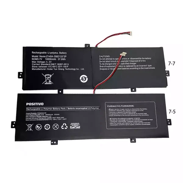 Bateria para computador portátil POSITIVO Z140A-3582133*2P P3582132*2P