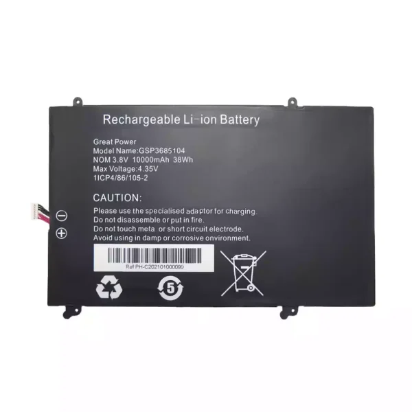 Bateria para computador portátil GSP3685104 - Image 2