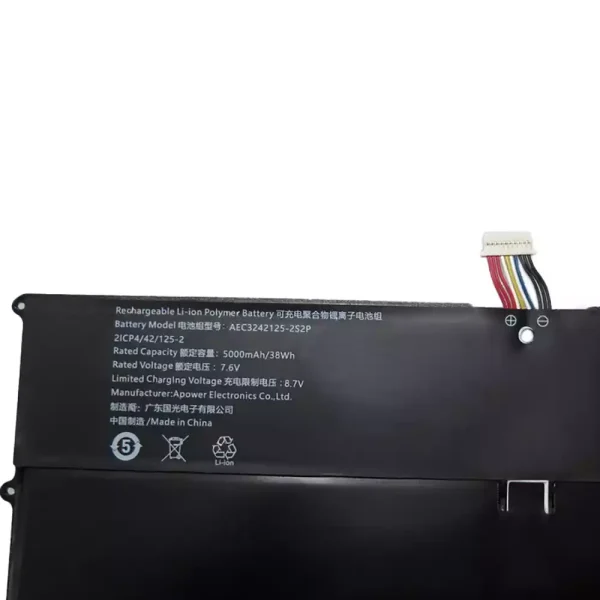 Bateria para computador portátil GY3242125PHV AEC3242125-2S2P - Image 3