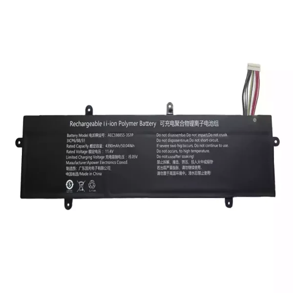 Bateria para computador portátil AEC598855-3S1P 596181-3S - Image 2