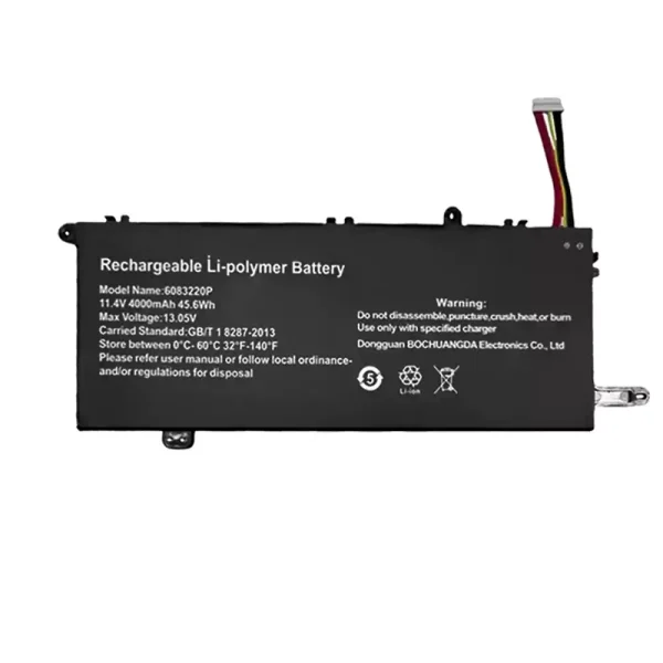 Bateria para computador portátil 6083220P