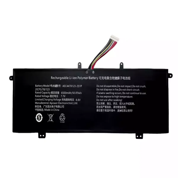 Bateria para computador portátil AEC4478123-2S1P