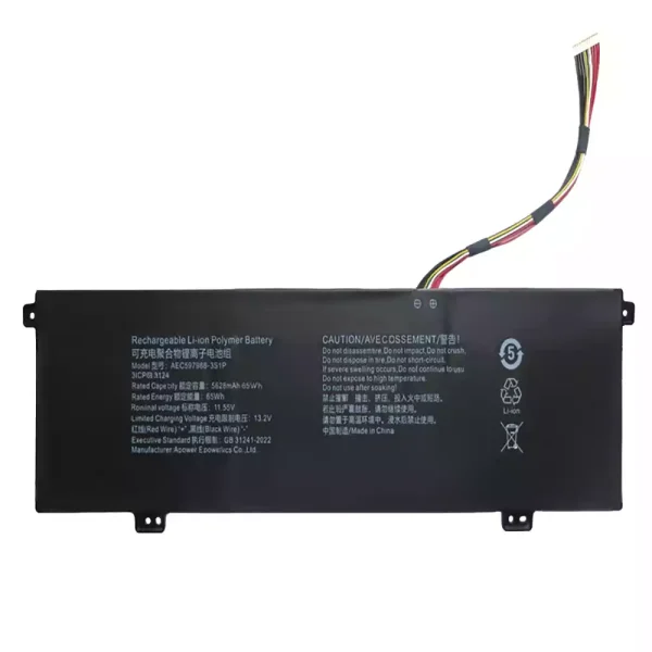 Bateria para computador portátil AEC597988-3S1P