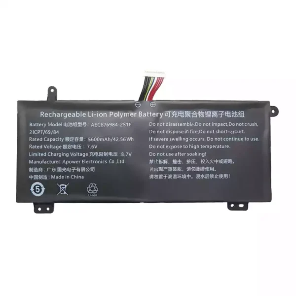 Bateria para computador portátil AEC676984-2S1P