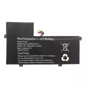 Bateria para computador portátil GSP4274115