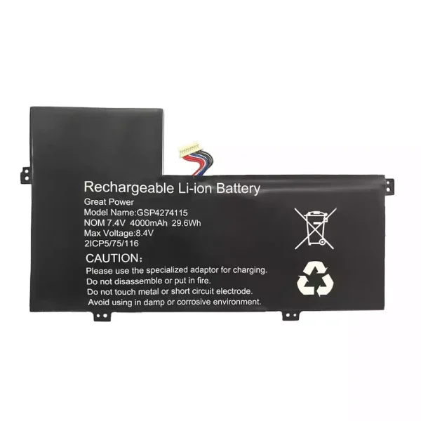 Bateria para computador portátil GSP4274115