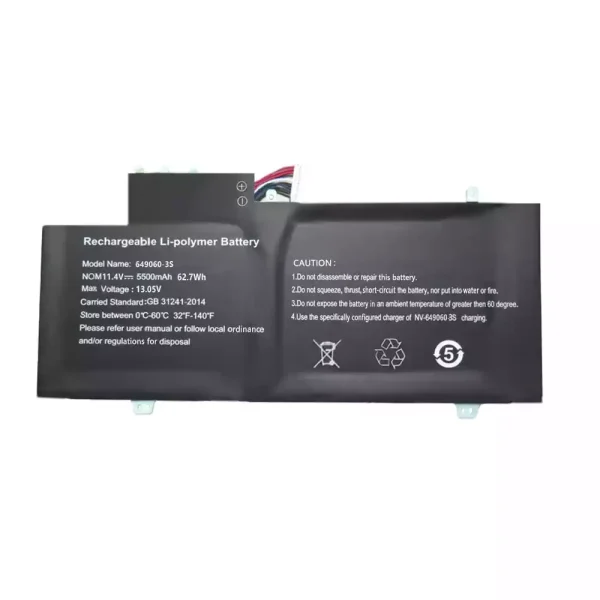 Bateria para computador portátil 649060-3S