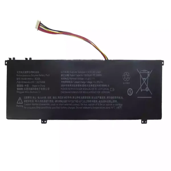 Bateria para computador portátil N16A 20231008