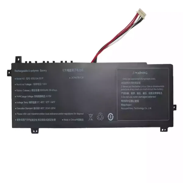 Bateria para computador portátil 6552104-2S1P
