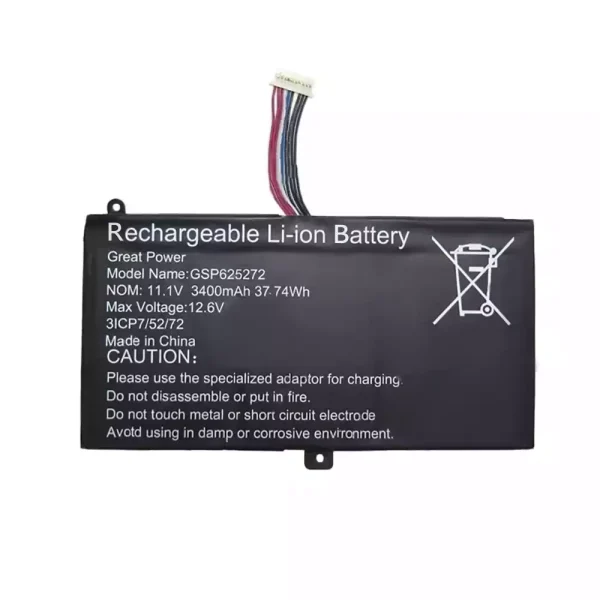 Bateria para computador portátil GSP625272