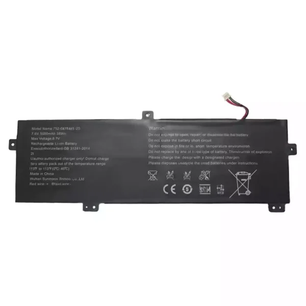 Bateria para computador portátil 752-0478131-2S