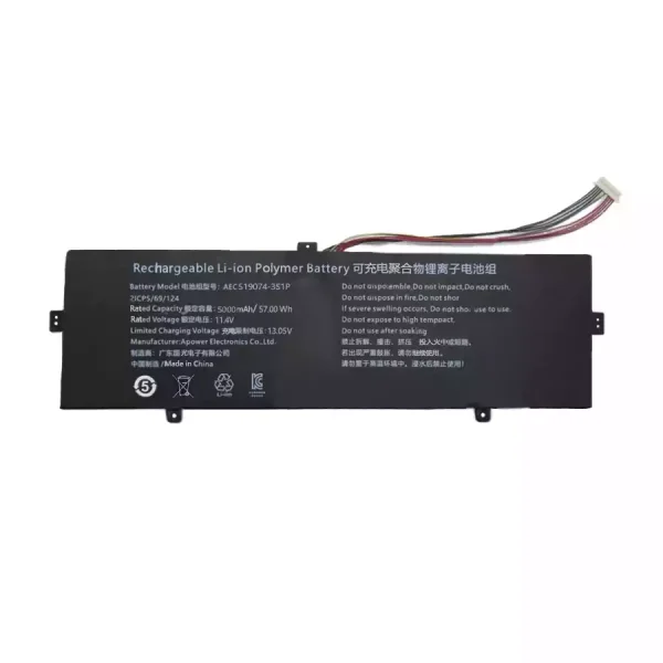 Bateria para computador portátil AEC519074-3S1P