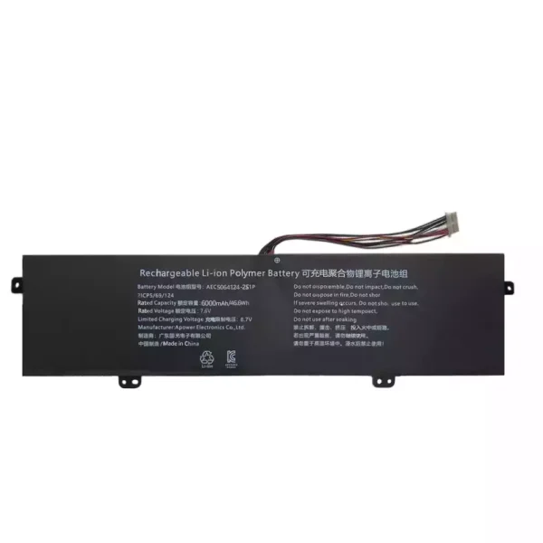 Bateria para computador portátil AEC5064124-2S1P-N - Image 3