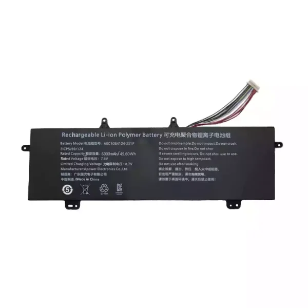 Bateria para computador portátil AEC5064124-2S1P - Image 3